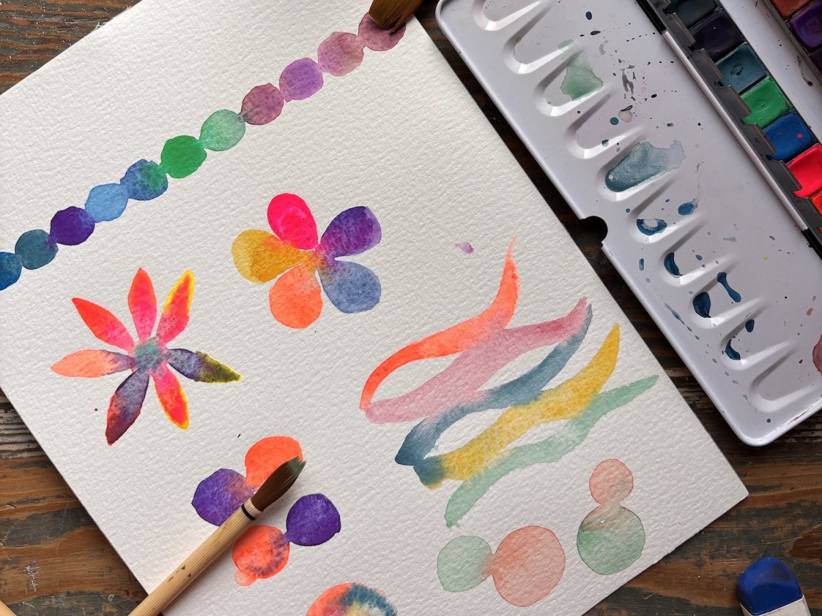 Aquarelle : exploration